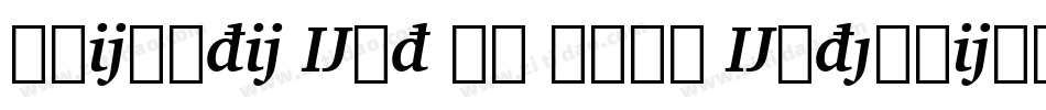 Chianti Ext BT Bold Extension字体转换